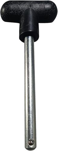 استبدال دبوس مكدس الوزن، دبوس آلة الوزن بمقبض T، دبوس الشد 3/8 قطر 5-1/2 بوصة، مساحة قفل عالمية، دبوس محدد كومة الوزن لمعدات التمارين الرياضية المنزلية in Kuwait