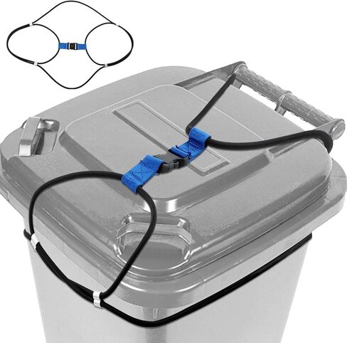 أقفال علبة القمامة ، وقمامة القمامة أقفال لإثبات الراكون ، وقمامة الحبل بنجي يمكن لأقفال للحيوانات ، الدب in Kuwait