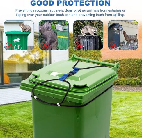 أقفال علبة القمامة ، وقمامة القمامة أقفال لإثبات الراكون ، وقمامة الحبل بنجي يمكن لأقفال للحيوانات ، الدب in Kuwait