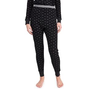 THE GREAT. Women's The Waffle Long John Sweatpants