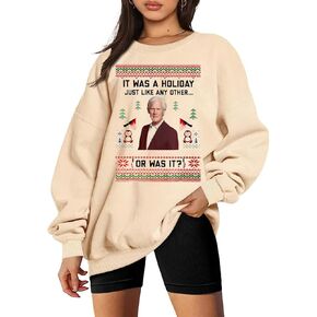 It Was A Holiday True Crime Funny Shirt Ugly Christmas Sweatshirt