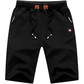 السراويل القصيرة غير الرسمية شورتات الصيف الصيفية شورت الخصر المرن مع جيوب السوستة in Kuwait