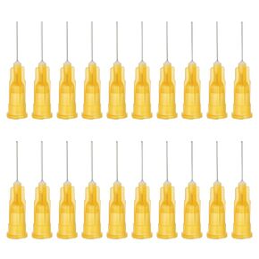 PATIKIL Blunt Tip Dispensing Needles, 100 Pcs 0.5 Inch 25G Industrial Liquid Dispenser Needle for Refilling Liquid Ink Adhesive Glue