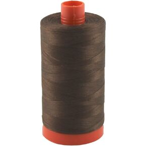 AURIFIL USA 1,422yd-Very Dark Grass Green Aurifil Mako Cotton Thread Solid 50wt 1422yds