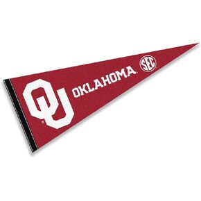 College Flags & Banners Co. Oklahoma Sooners SEC Pennant Flag