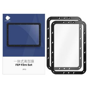 Original Photon Mono 2/Photon Mono 4 FEP Film 197 * 131mm 2Pcs Resin Vat 3D Printer Accessories Compatible with Anycubic Photon Mono 2/Mono 4 10K UV DLP LCD Resin 3D Printer-0.15 Thickness