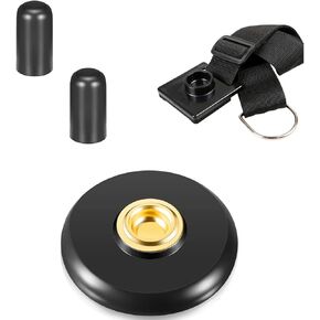 4 Set Cello Endpin Anchor Accessories Including Cello Strap Stopper Cello Non Slip Mat Cello Rubber Tip Floor Protectors for Cellist Practice Performance, Cello Bass Instrument Accessories Tool