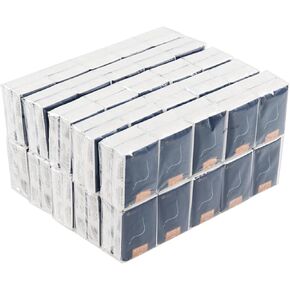 100 Packs Travel Size Pocket Packs Tissues, 4-Ply Soft Mini Facial Tissues