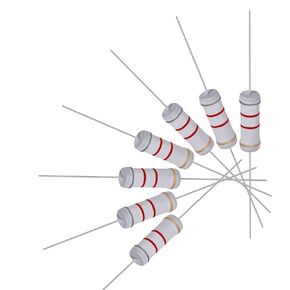uxcell 40Pcs 8.2K Ohm Resistor, 3W 5% Tolerance Metal Oxide Film Resistors, Lead, Flame Proof for DIY Electronic Projects and Experiments