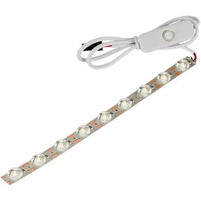 3D Printer LED Light Strip Kit for Bambu Lab A1 Mini, with 480mm Length Cable 190mm LED Light, Easy to Install LED Light 24V Lamp Strip High Brightness Lights FDM 3D Printer Accessories Parts