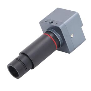 USB Microscope Camera 4K 8MP Digital Electronic Eyepiece with 0.5X Zoom Lens and 30mm 30.5mm Adapter for White Balance Exposure