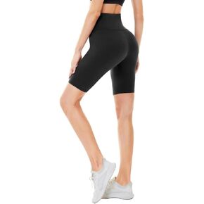 CAMPSNAIL 4 Pack Biker Shorts for Women High Waist - 5"/8" Tummy Control Soft Athletic Yoga Workout Running Gym Shorts