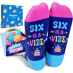 HAPPYPOP 8th Birthday Gifts Ideas Socks - Gifts for Girls Boys Age 8, Presents for 8 Year Olds, Eight Year Old Gifts for Kids