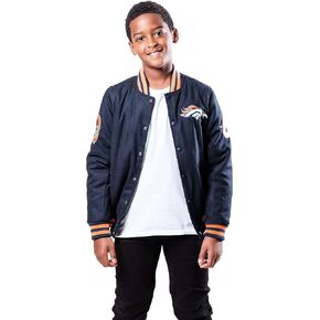 Ultra Game NFL Boys Classic Coaches Varsity Jacket