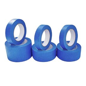 10 Rolls Painters Tape 1 Inch Wide Bulk, Blue Tape, Masking Tape, 1 inch x 55 Yards, Multi-Surface Painters Tape for Wall Painting, DIY Crafts & Arts (Blue, Painters Tape 1 inch x 10 Rolls)