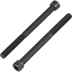 uxcell 3/8-16x5" Hex Socket Head Cap Screw Bolts 12.9 Grade Alloy Steel 5pcs