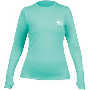 XCEL Womens Premium Stretch Long Sleeve Uv Rashguard - Pistachio | X-Small