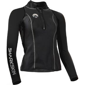 Sharkskin Performance Women's Long Sleeve Top - Pink, 2