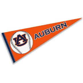 College Flags & Banners Co. Auburn Baseball Full Size Felt Pennant