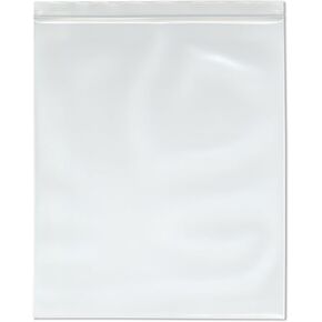 Plymor 10" x 12" (Pack of 100), 8 Mil Extra Thick Heavy Duty Zipper Reclosable Plastic Bags