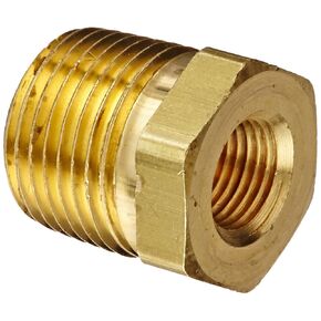 Weatherhead Eaton Weatherhead 3220X6X2 Brass CA360 Fitting, Bushing, 1/8" NPT Female x 3/8" NPT Male (Pack of 10)