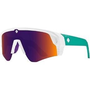 SPY Monolith Speed 62MM Cylindrical Shield Sunglasses for Men + BUNDLE With Designer iWear Complimentary Eyewear Kit