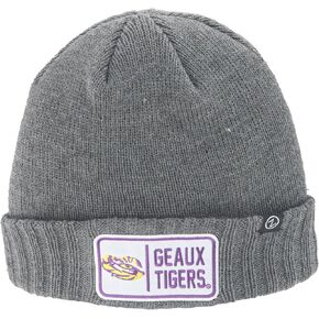 ZHATS Standard NCAA Officially Licensed Beanie Hat Ranger Patch Defer Heather, One Size