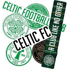 Desert Cactus Celtic FC Sticker Decal Vinyl Scottish Bhoys Celts Football Soccer Laptop Water Bottle Car Scrapbook (Type 2-1)