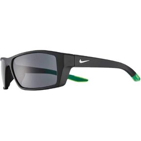 Nike CT8228-010 Brazen Shadow Sunglasses Matte Black/White Frame Color, Dark Grey Lens Tint, 59/16/130