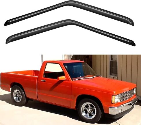 قناع نافذة KPY متوافق مع Toyota Matrix 2003-2008 & Pontiac Vibe 2003-2008، 4 قطع من عاكسات فتحات التهوية الجانبية للنافذة الواقية من المطر، طراز 2003 2004 2005 2006 2007 2008 in Kuwait