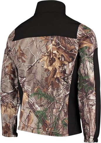 dunbrooke Men's Realtree Camo/Black San Francisco 49ers Hunter Softshell Full-Zip Jacket in Saudi Arabia