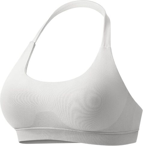 VOYJOY Women Workout Impact Bras Medium Low Support Halter Sports Bras Seamless Open Back Gym Padded Yoga Crop Top in Saudi Arabia