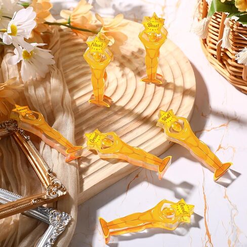 TERELA 18 PCS تقدير جوائز Acrylic تقديرات جوائز الموظف تقديرات الموظف بشكل كبير شكرا لك جائزة الكأس للبالغين طلاب الفصول الدراسية ديكورات المكتب (تمثال ذهبي) in Kuwait