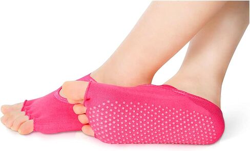 Non Slip Pilates Socks For Women - Grip Socks Cute Yoga Socks With Grips, Pilates Gripper Socks For Women in Saudi Arabia