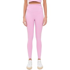 Beyond Yoga Women's Spacedye Raise The Barre Shirred Leggings