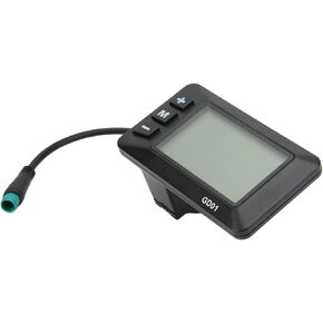 Electric Display, Lcd Gd01 5 Pin Pin Lcd 36V 48V Display Plug For 22.2Mm Handlebar