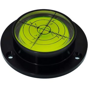 Universal horizontal bubble high precision magnetic household compass level gauge level ball level 60mm (Black (green belt magnetic))