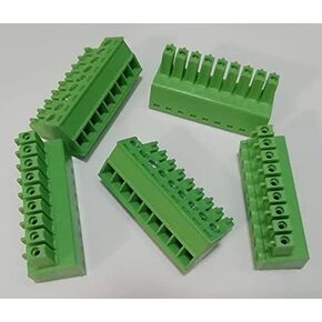 New for 5Pcs 9 Pin - 3.5mm Pluggable Quick Connector - Terminal Block - Phoenix Plug, 300V 8A in Kuwait
