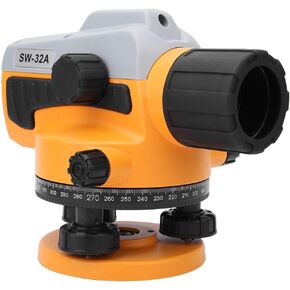 32X High Precision Optical Level, ABS Transit Level, Self Leveling Tool Automatic Level Gauge Engineering Measuring Instrument