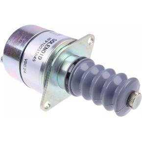 24V Fuel Shutoff Solenoid 307-1101 SA-1637-24 Comptaible for Woodward Onan MEP002A MEP003A