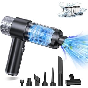 Car Vacuums, Handheld Vacuum Cordless - 2-in-1 Car Vacuum Suction & Blowing Function, 16000PA Car Vacuum Portable, Multi-Nozzles, Ideal for Pet Hair, Dust