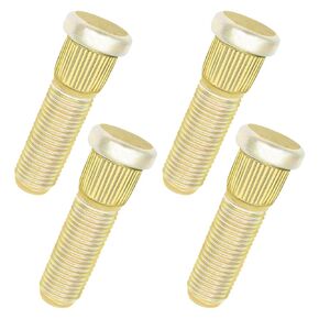 4PCS Wheel Bolts Lug Studs Lug Bolts Compatible with Club Car DS Golf Cart Gas Electric 1982-up Replace# 101922201, 102353401, 416-061, 1034779-01, 1011304
