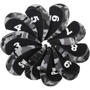 GANAZONO 10pcs Golf Iron Sets Golf Club Cover Golf Driver Covers Driver Covers Golf Iron Headcover Set
