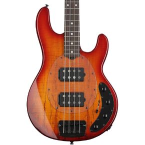 StingRay HH RAY34HH Spalted Maple in Blood Orange Burst