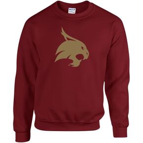 Texas State University Sweatshirt Crewneck Unisex, Officially Licensed NCAA Apparel