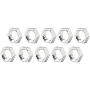 Allstar Performance ALL18295-10 3/4"-16 LH Small Hex Steel Jam Nuts