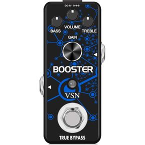 VSN Heavy Metal Muff Top Boost Distortion Guitar Effect Pedal With 80s & 90s Metal Sounds Ture Bypass & Earphone Useable Output LTL-03 …