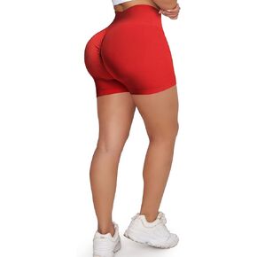 Scrunch Butt Lifting Shorts for Women Gym Workout Spandex Booty Shorts Yoga Pole Dance Fitness