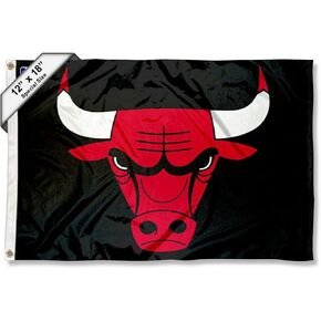WinCraft Chicago Bulls Boat and Golf Cart Flag