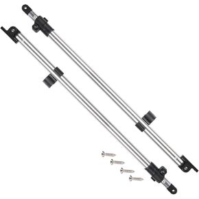 XGEAR Adjustable Bimini Top Rear Support Poles, Universal Fit for 3-4 Bow Bimini Top, Marine Grade Aluminum Pole